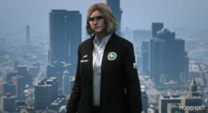 GTA 5 Player Mod: SAN Andreas Governor Jacket (MP Male & Female) (Image #4)