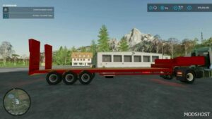 FS22 Mod: Lizard Laweta Transport Trailer (Image #4)