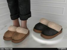Sims 4 Slippers Female S022407 mod
