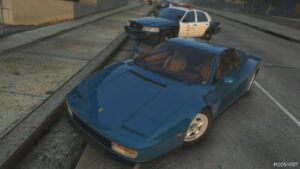 GTA 5 Ferrari Vehicle Mod: 1987 Ferrari Testarossa Add-On | Extras | Lods | Vehfuncsv | Sound V1.2 (Image #2)