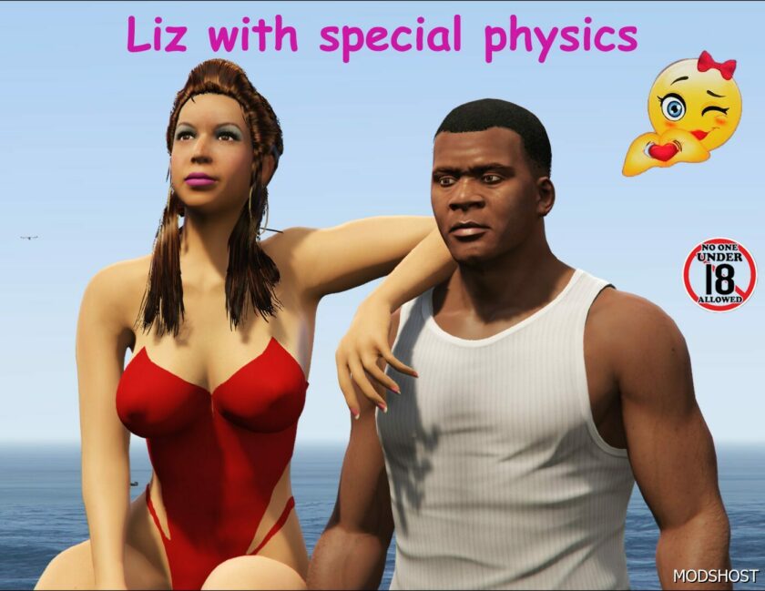GTA 5 LIZ with Special Physics mod