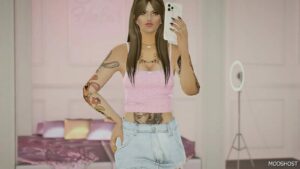 GTA 5 Player Mod: Cute Singlet for MP Female (Image #2)