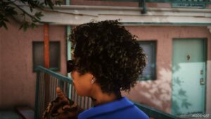 GTA 5 Player Mod: Short Curly Hair for MP Male (Image #3)