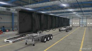 ATS Mod: KSW Steerable Dolly Trailer 1.49 (Image #2)