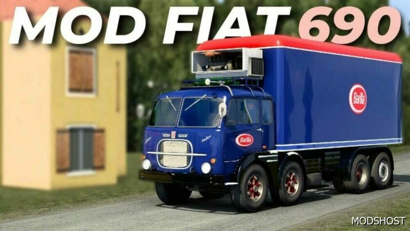 ETS2 Fiat Truck Mod: 690 + Trailer 1.49 (Featured)