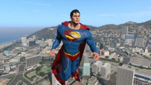 GTA 5 Superman Suicide Squad: Kill The Justice League Add-On Ped/Cloth Physics mod