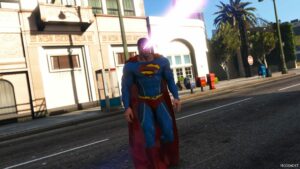 GTA 5 Player Mod: Superman Suicide Squad: Kill The Justice League Add-On Ped/Cloth Physics (Image #4)