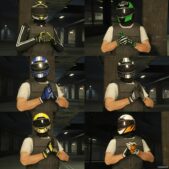 GTA 5 Player Mod: Better Helmets/ Gloves (Image #3)