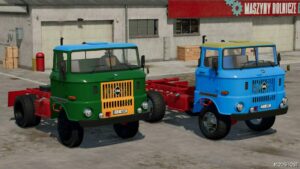 FS22 IFA W50 Trucks + Modules Pack mod