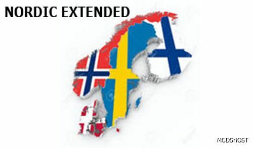 ETS2 Nordic Extended V1.30 mod