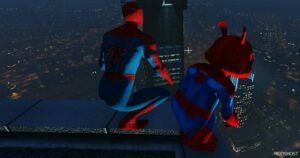 GTA 5 Player Mod: Spider HAM Addon PED (Image #2)