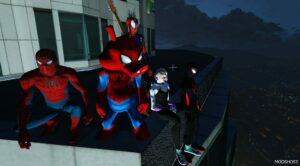 GTA 5 Player Mod: Spider HAM Addon PED (Image #3)