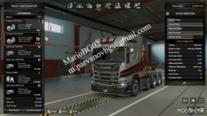 ETS2 Transmissions Part Mod: 1000 HP + & 6/12 Speed Transmissions for Scania Trucks 1.49 (Image #2)