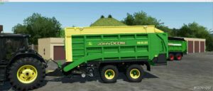 FS22 John Deere Trailer Mod: Rapid 35-100K Forage Wagon (Image #2)