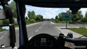 ETS2 Speed Projector to Windshield Schumi 1.49 mod
