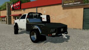 FS22 RAM Car Mod: 3500 Flatbed (Image #2)