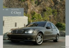BeamNG Mercedes-Benz Car Mod: C-Class W203 V2.0 0.31 (Image #2)