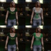 GTA 5 Player Mod: ST. Patrick T-Shirts (Image #2)