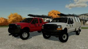 FS22 Ford Car Mod: F350 Service Truck (Image #4)