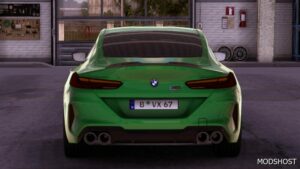 ETS2 BMW Car Mod: 2022 BMW M8 Competition G16 Update V2 1.49 (Image #3)