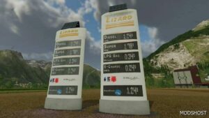 FS22 Placeable Mod: Digital Gasstation Displays Lizard (Image #3)