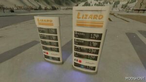 FS22 Placeable Mod: Digital Gasstation Displays Lizard (Image #4)