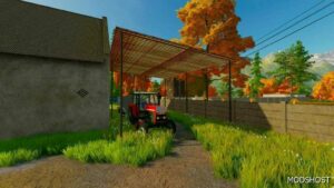 FS22 Placeable Mod: OLD Shed Metal (Featured)