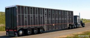 ATS Livestock Trailer Mod: Wilson Silverstar 53 Livestock/Cattle V1.1.8 1.49 (Image #2)