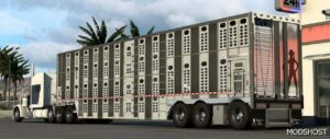 ATS Livestock Trailer Mod: Wilson Silverstar 53 Livestock/Cattle V1.1.8 1.49 (Image #4)