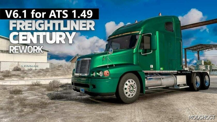 ATS Freightliner Century Class V6.1 1.49 mod