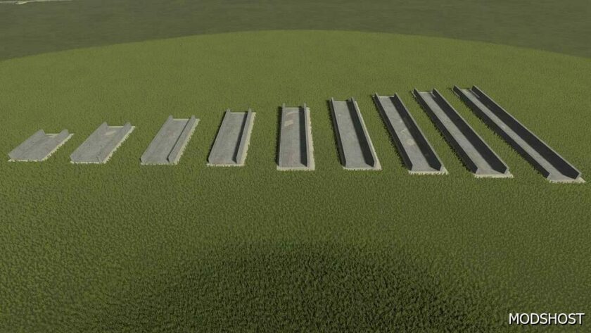 FS22 Pack of Silage Silos mod