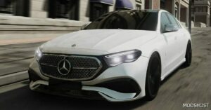 BeamNG Mercedes-Benz Car Mod: 2024 Mercedes Benz W214 Beta 0.31 (Featured)