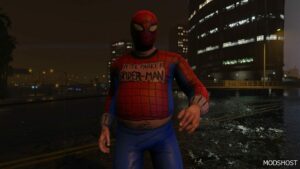 GTA 5 Player Mod: Spider-Man Unlimited Earth X HD (FAT Spider)Add-On (Featured)
