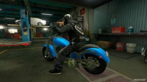 GTA 5 Motorcycle Vehicle Mod: Western Motorcycles Freeway (Add-On) (Image #2)