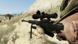 GTA 5 Weapon Mod: Barrett M82A1A Replace (Image #2)