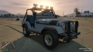GTA 5 Jeep Vehicle Mod: CJ5 Renegade Levi’S Add-On | Vehfuncs V (Image #2)