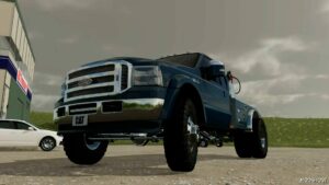 FS22 Ford Car Mod: F550 Flatbed V1.1 (Image #4)