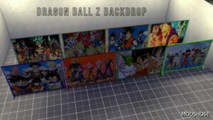 Sims 4 Object Mod: Dragon Ball Z Backdrop (Featured)