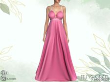 Sims 4 Spring Florals Dress #2 mod