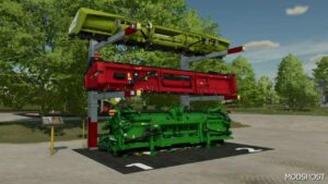 FS22 Mod: Lizard Hydra-Glide XL Header Storage System V1.0.1 (Image #2)