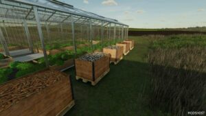 FS22 Premium Crop Greenhouse mod