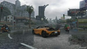 GTA 5 McLaren Vehicle Mod: 765LT Spider Hard TOP Custom Add-On (Image #5)