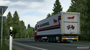 ETS2 MAN Skin Mod: VOS Zaltbommel for MAN by Player Thurein 1.49 (Image #3)