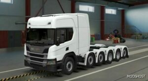 ETS2 Scania NG P Series Heavy Transport 1.49 mod
