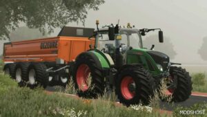 FS22 Fendt Tractor Mod: 700 Vario S4 Edited (Featured)