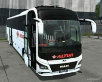 ETS2 MAN Skin Mod: NEW MAN Lion’s Coach 2023 Altur Turi̇zm 1.49 (Image #2)