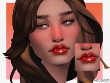 Sims 4 Just Kissed Lipgloss mod