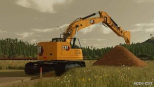 FS22 Caterpillar Forklift Mod: 335 Hydraulic Excavator (Featured)