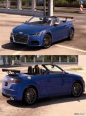 ETS2 Audi Car Mod: 2023 Audi TTS Roadster 1.49 (Image #2)