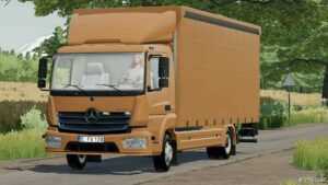 FS22 Mercedes-Benz Truck Mod: Mercedes Benz Atego 823 V2.0 (Featured)